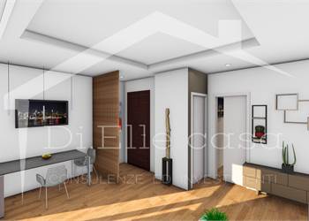 Appartamento di 2 vani + atrio + cantinola